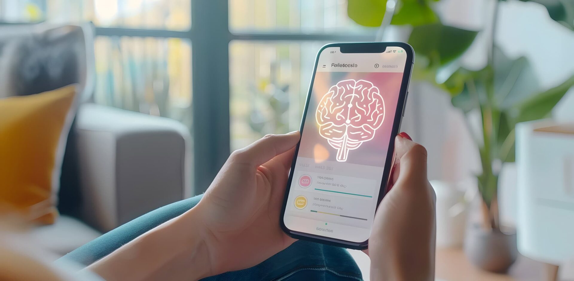 AI Powered Mental Health Support App with Calming UI and Peaceful Backdrop, by Bussakon - AdobeStock
Généré à l’aide de l’IA