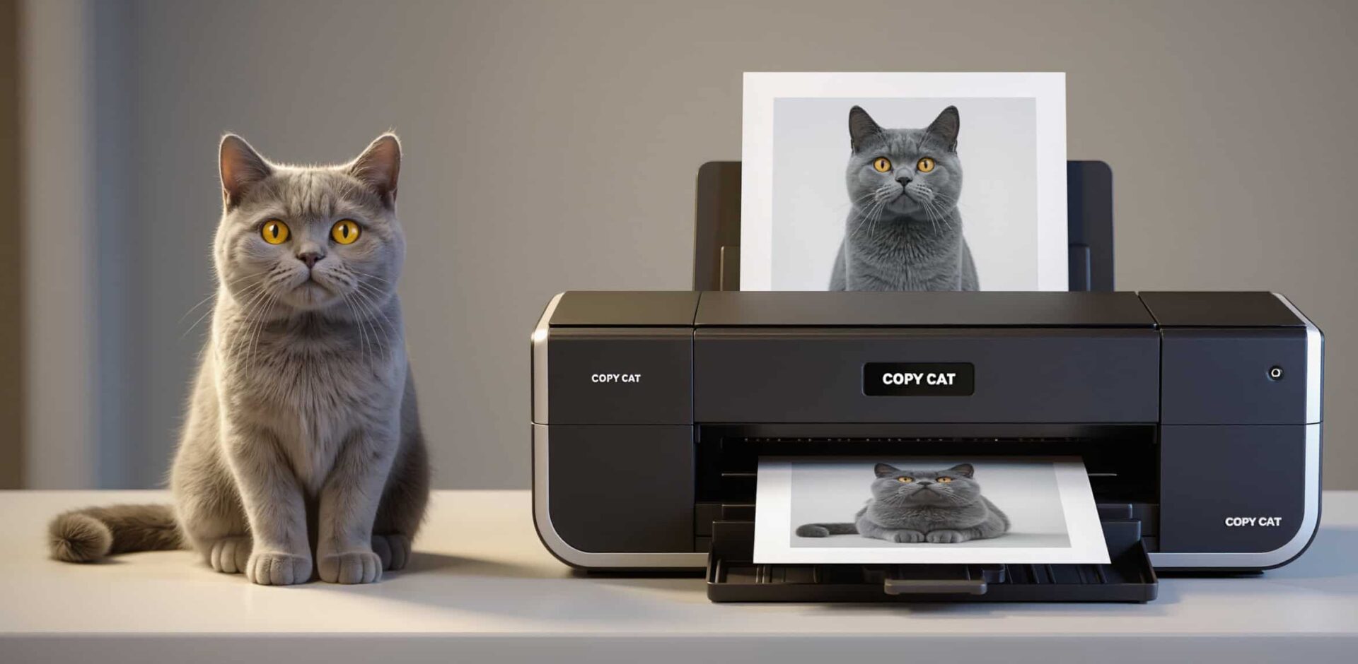 Copycat printer. By Rick Sargeant - AdobeStock. AI-generated